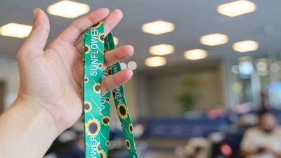 Sunflowers are a symbol of people with invisible or hidden disabilities.